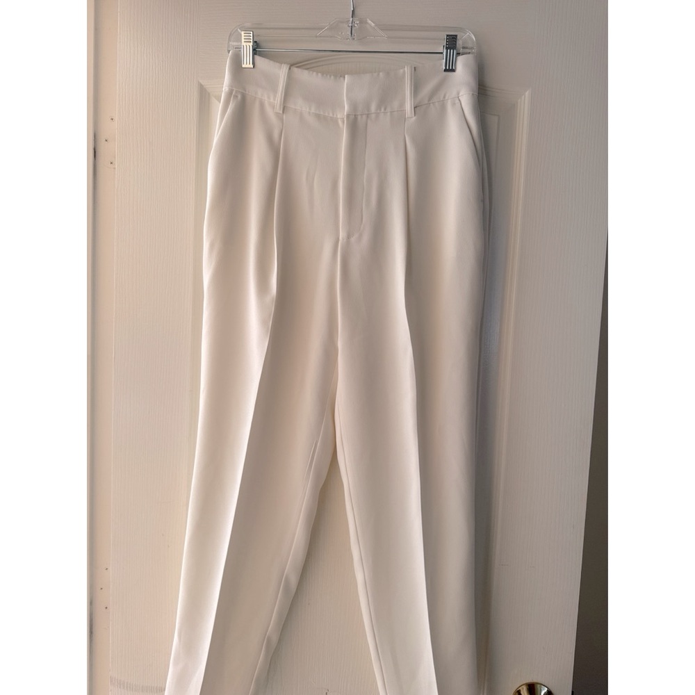 Guess cream colored slacks